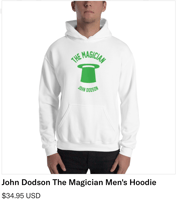 JOHN DODSON THE MAGICIAN MEN'S HOODIE