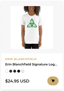 Erin Blanchfield Signature Logo Women's T-shirt