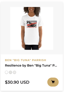 Resilience by Ben Big Tuna Parrish, Women's T-Shirt