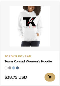 TEAM KONRAD WOMEN'S HOODIE